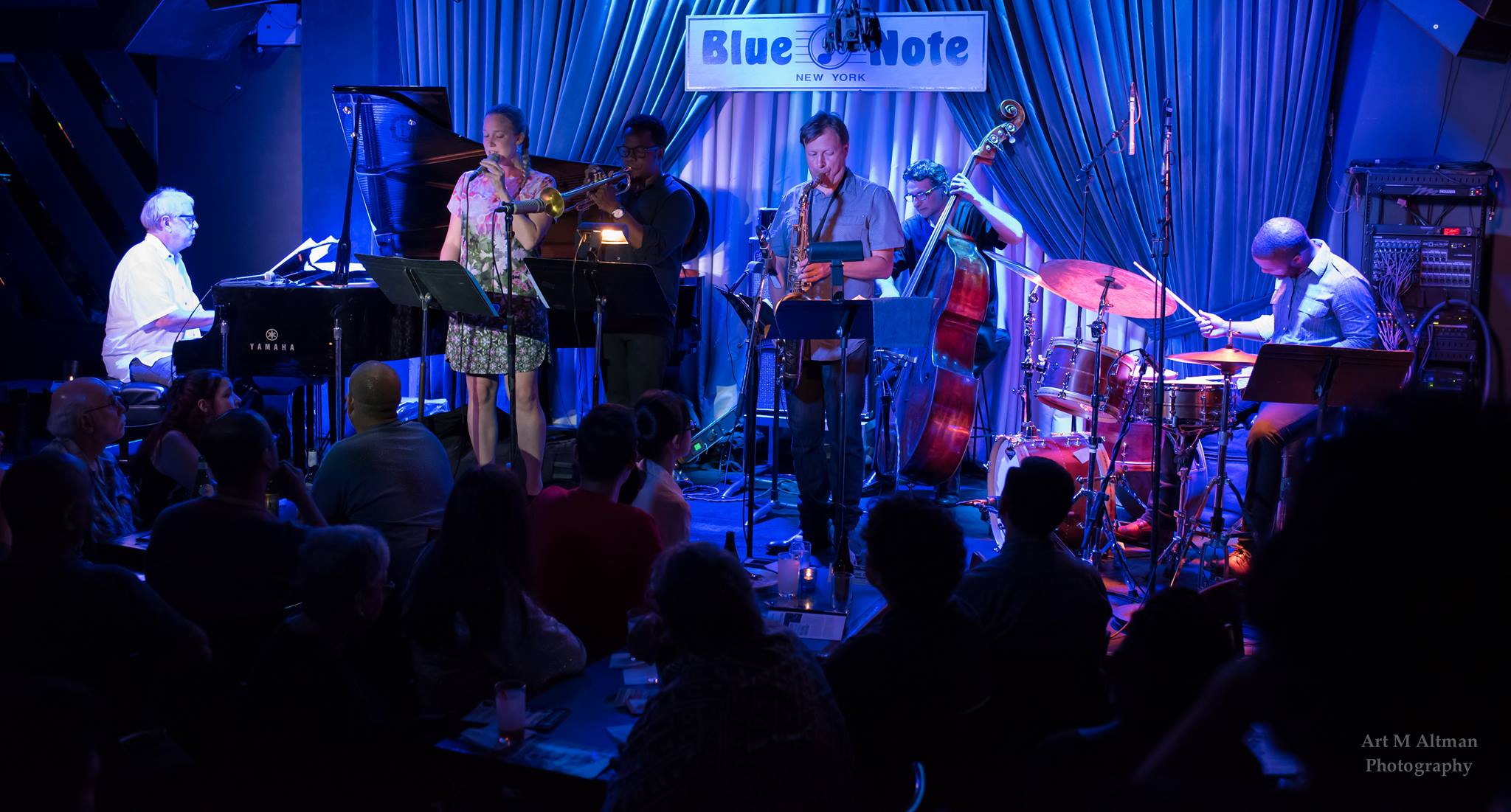 Singing at the Blue Note