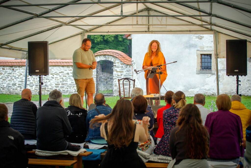 Performance at Red Monastery Slovakia - photo by Ján Gemza