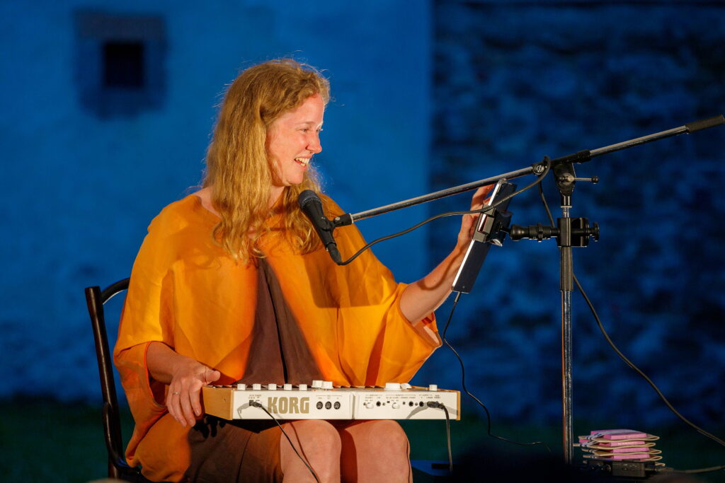 Performance at Red Monastery Slovakia - photo by Ján Gemza