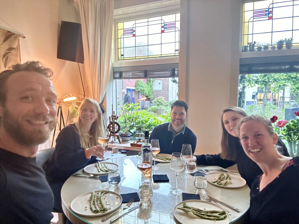 Dinner with friends