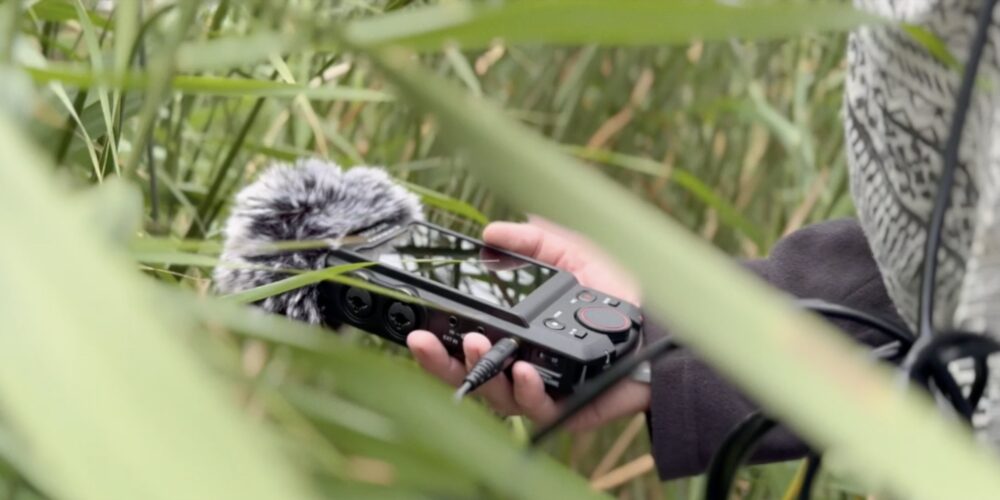 Tascam X8 field recorder